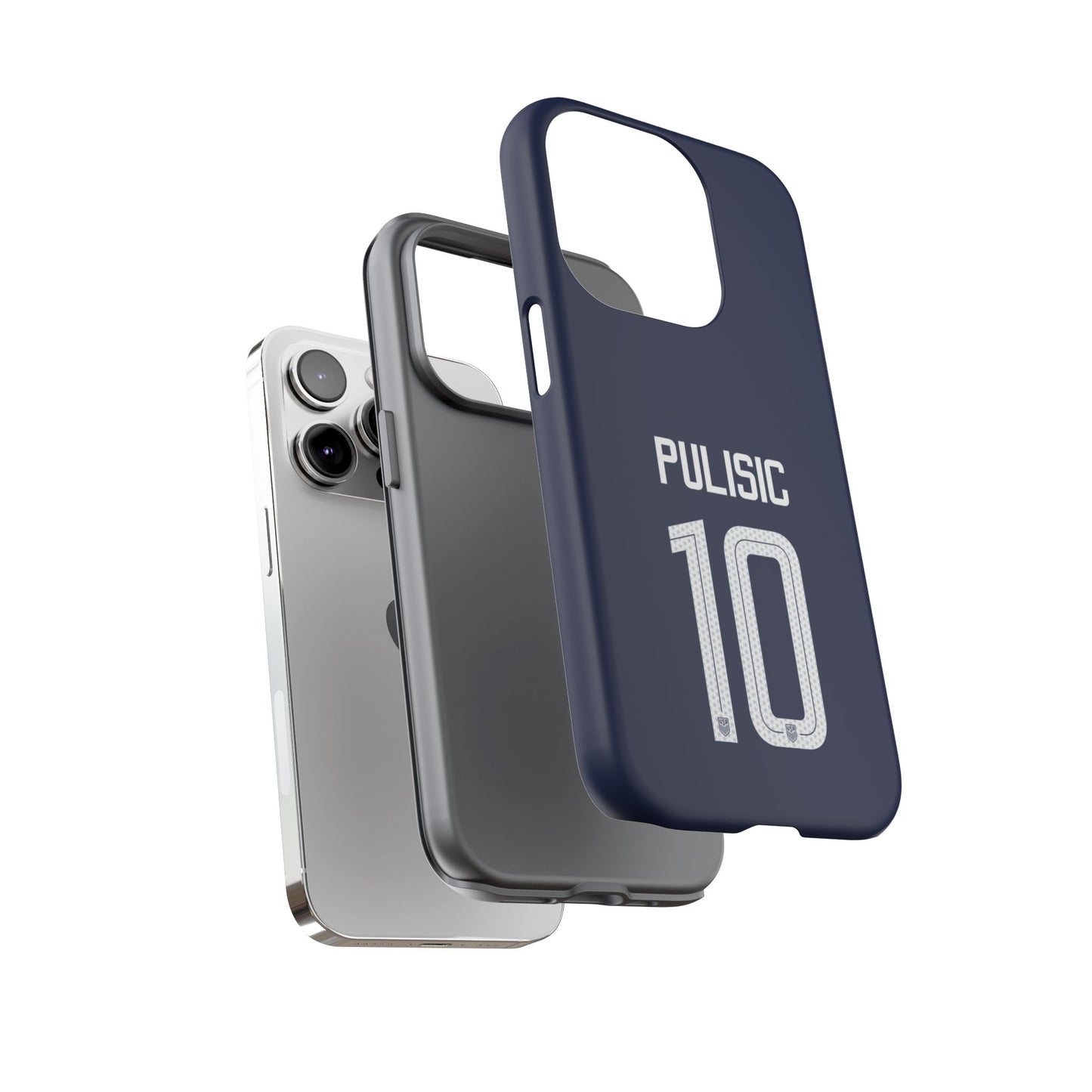 Christian Pulisic Precision Armor – Dual-Layer Durability & Sleek Fit | Compatible with iPhone 8 to 16 Pro Max & Samsung Galaxy S10 to S25 Ultra