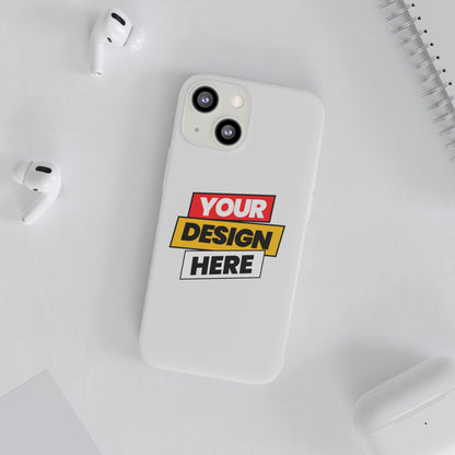 Customizable Flexi Phone Cases, Personalized Tech Accessories, Unique Gifts for Holidays, Fun and Stylish Mobile Covers