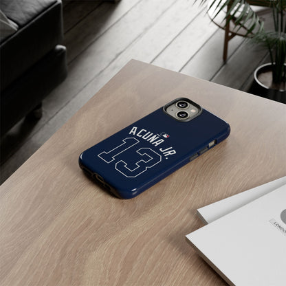 Ronald Acuña Jr. Power Play Phone Case – Bold Style, Braves Energy & MVP Swagger