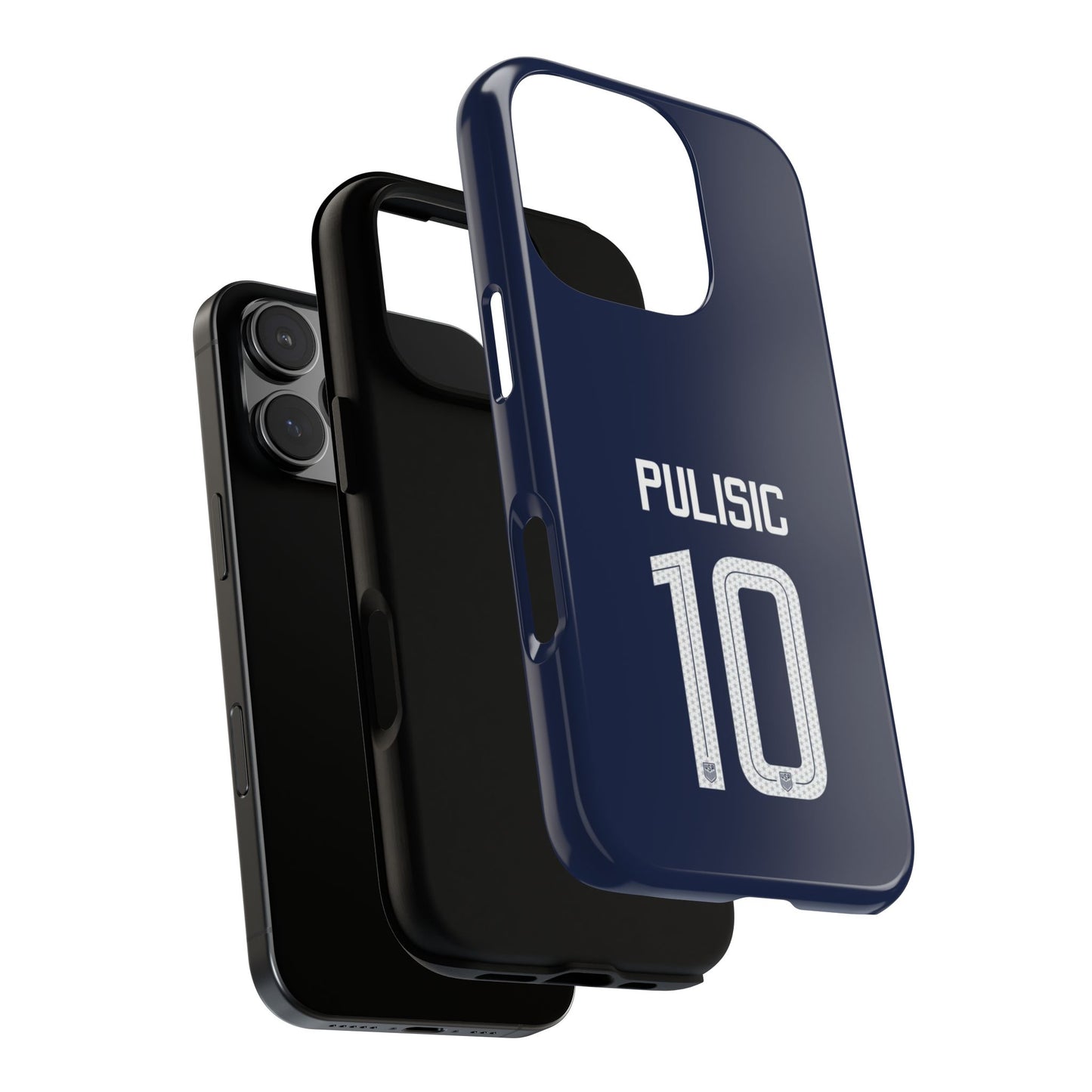 Christian Pulisic Precision Armor – Dual-Layer Durability & Sleek Fit | Compatible with iPhone 8 to 16 Pro Max & Samsung Galaxy S10 to S25 Ultra