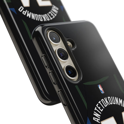 Giannis Antetokounmpo Force Drive Edition – Heavy-Duty ShockGuard Layers, Athletic Slim Fit | iPhone 8–16 Pro Max & Samsung S10–S25 Ultra Supported