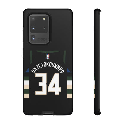 Giannis Antetokounmpo Force Drive Edition – Heavy-Duty ShockGuard Layers, Athletic Slim Fit | iPhone 8–16 Pro Max & Samsung S10–S25 Ultra Supported