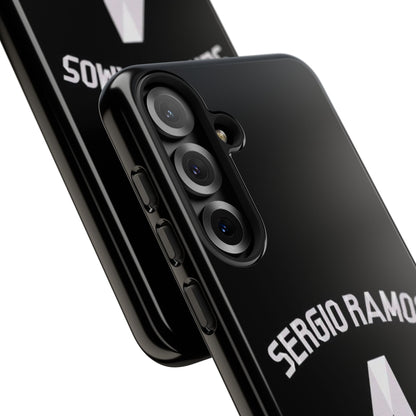 Sergio Ramos Defender Pro – Dual-Layer Shock Absorption & Slim Profile | Compatible with iPhone 8 to 16 Pro Max & Samsung Galaxy S10 to S25 Ultra