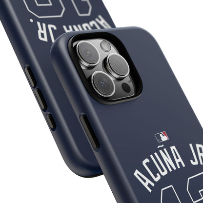 Ronald Acuña Jr. Power Play Phone Case – Bold Style, Braves Energy & MVP Swagger