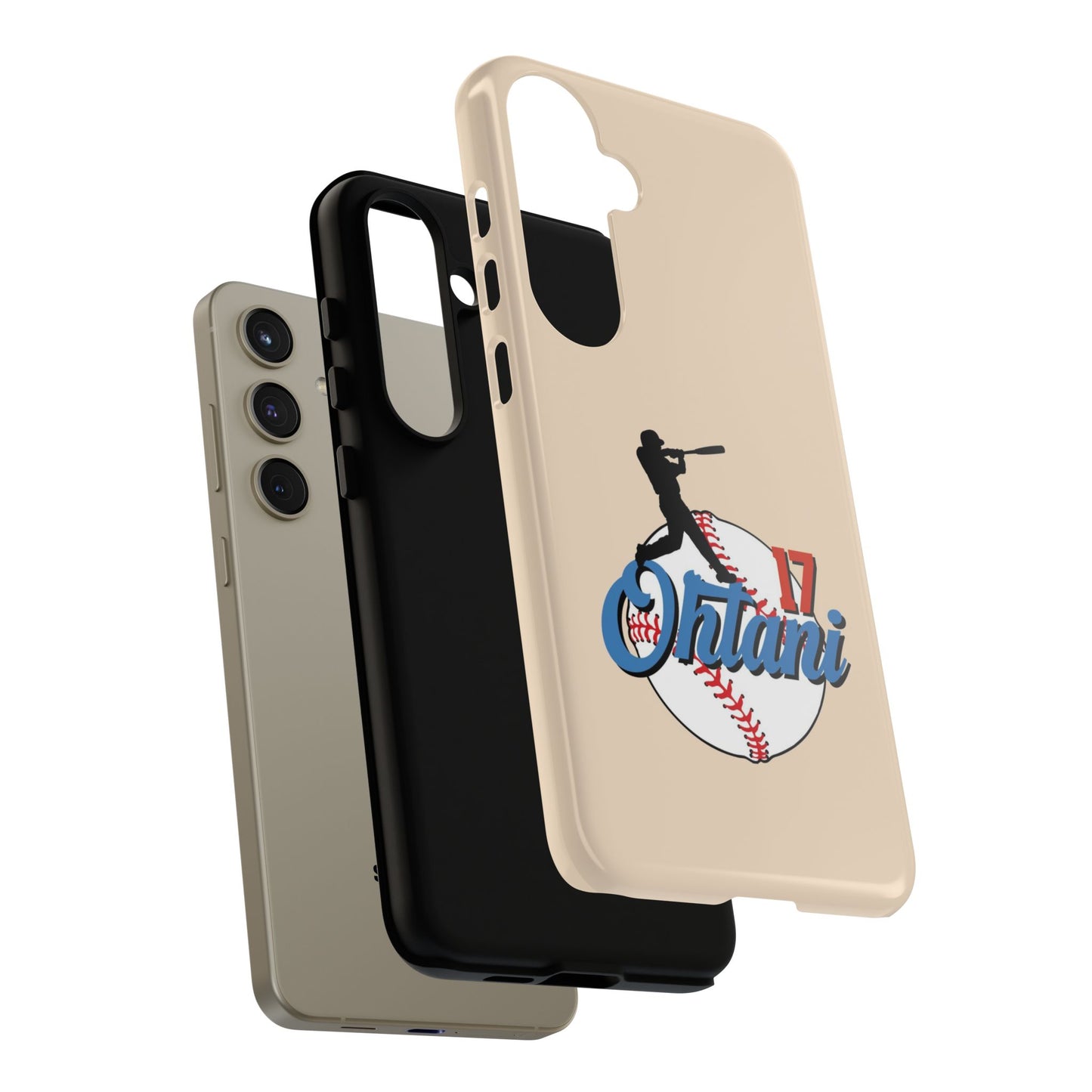 Shohei Ohtani GameChanger Shell – Dual-Layer Defense & Slim Grip | Compatible with iPhone 8 to 16 Pro Max & Samsung Galaxy S10 to S25 Ultra