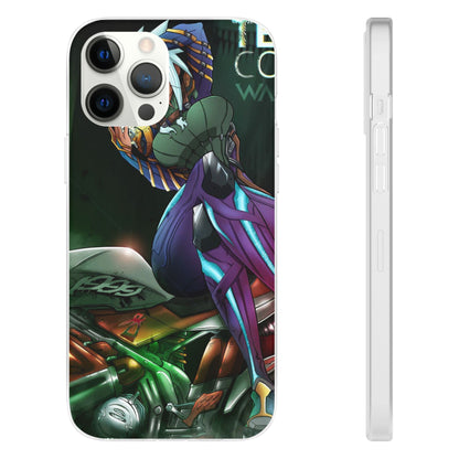 Anime-Inspired Phone Case - Flexi Cases, Custom Phone Cover, Gift for Her, Birthday Present, Unique Cell Phone Accessories