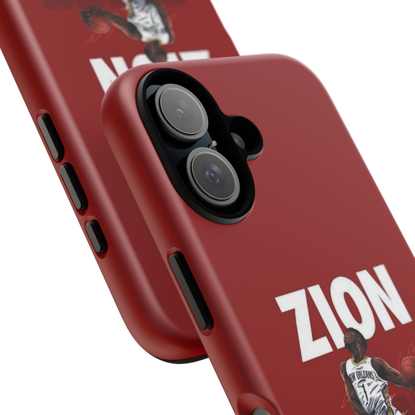 Zion Williamson Power Drive Edition – Rugged Dual-Layer Armor & Slim Fit | Compatible with iPhone 8–16 Pro Max & Samsung S10–S25 Ultra
