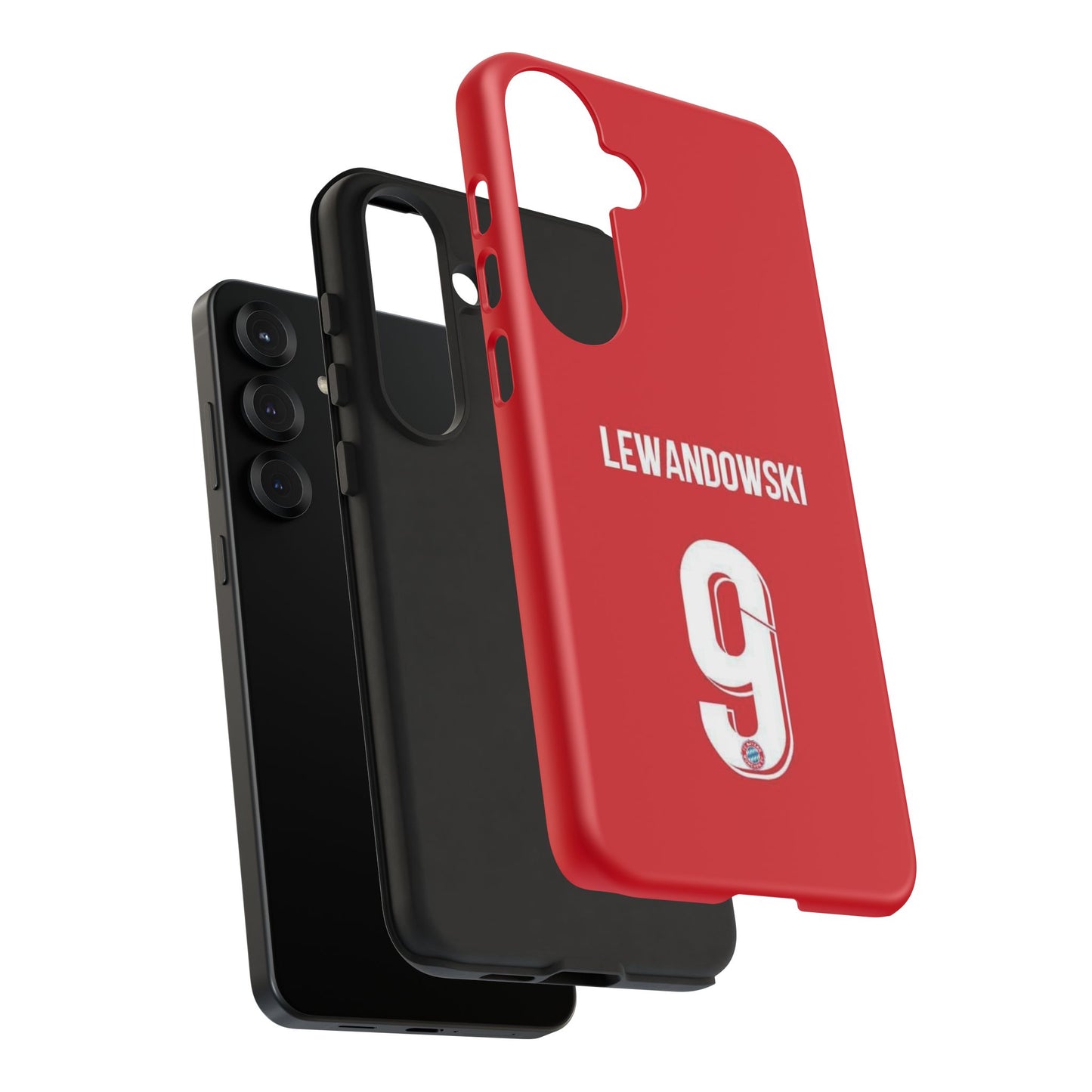 Robert Lewandowski Precision Guard – Dual-Layer Protection & Sleek Design | Compatible with iPhone 8 to 16 Pro Max & Samsung Galaxy S10 to S25 Ultra