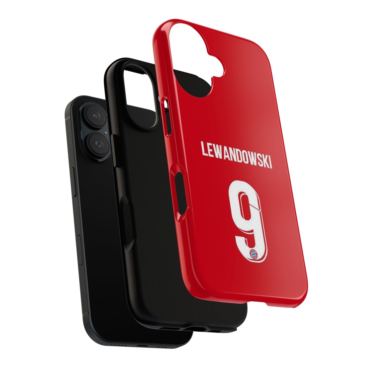 Robert Lewandowski Precision Guard – Dual-Layer Protection & Sleek Design | Compatible with iPhone 8 to 16 Pro Max & Samsung Galaxy S10 to S25 Ultra