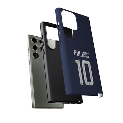Christian Pulisic Precision Armor – Dual-Layer Durability & Sleek Fit | Compatible with iPhone 8 to 16 Pro Max & Samsung Galaxy S10 to S25 Ultra
