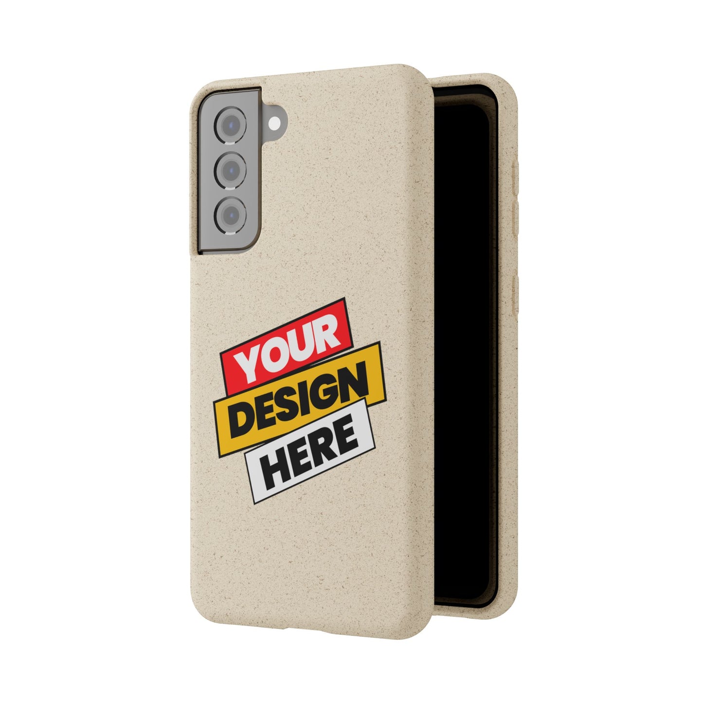 Eco-Friendly Phone Case, Biodegradable Phone Cover, Sustainable Accessory, Customizable iPhone Case, Green Gift Idea, Environmentally