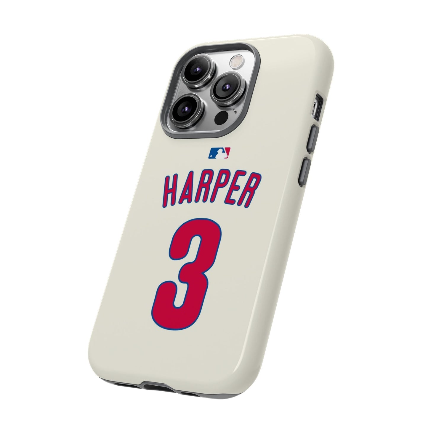 Bryce Harper PowerGrip – Dual-Layer Defense & Slim Fit | Compatible with iPhone 8 to 16 Pro Max & Samsung Galaxy S10 to S25 Ultra