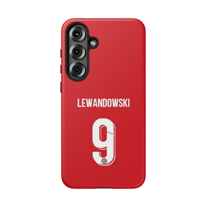 Robert Lewandowski Precision Guard – Dual-Layer Protection & Sleek Design | Compatible with iPhone 8 to 16 Pro Max & Samsung Galaxy S10 to S25 Ultra