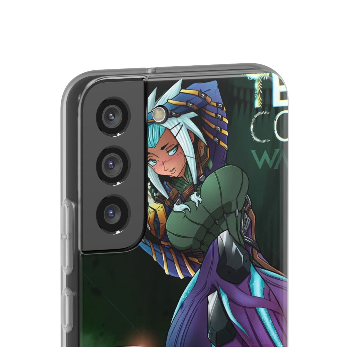 Anime-Inspired Phone Case - Flexi Cases, Custom Phone Cover, Gift for Her, Birthday Present, Unique Cell Phone Accessories