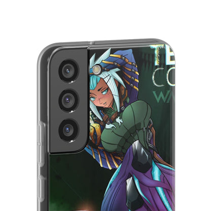 Anime-Inspired Phone Case - Flexi Cases, Custom Phone Cover, Gift for Her, Birthday Present, Unique Cell Phone Accessories