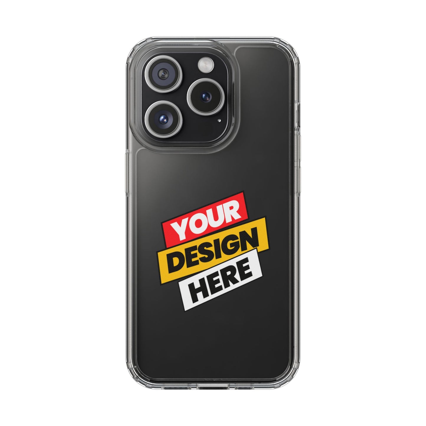Custom Clear Transparent Cases for Phones - Personalized Protection, Ideal for Gifts, Birthdays, Holidays, Trendy Phone Accessories