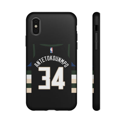 Giannis Antetokounmpo Force Drive Edition – Heavy-Duty ShockGuard Layers, Athletic Slim Fit | iPhone 8–16 Pro Max & Samsung S10–S25 Ultra Supported
