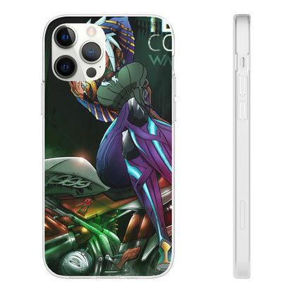 Anime-Inspired Phone Case - Flexi Cases, Custom Phone Cover, Gift for Her, Birthday Present, Unique Cell Phone Accessories