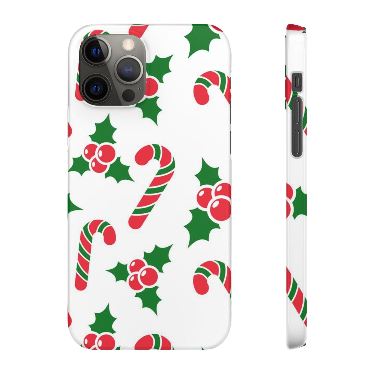Custom iPhone Tough Phone Case – Christmas Santa Holiday Design, Festive Xmas Protection - covers4phones