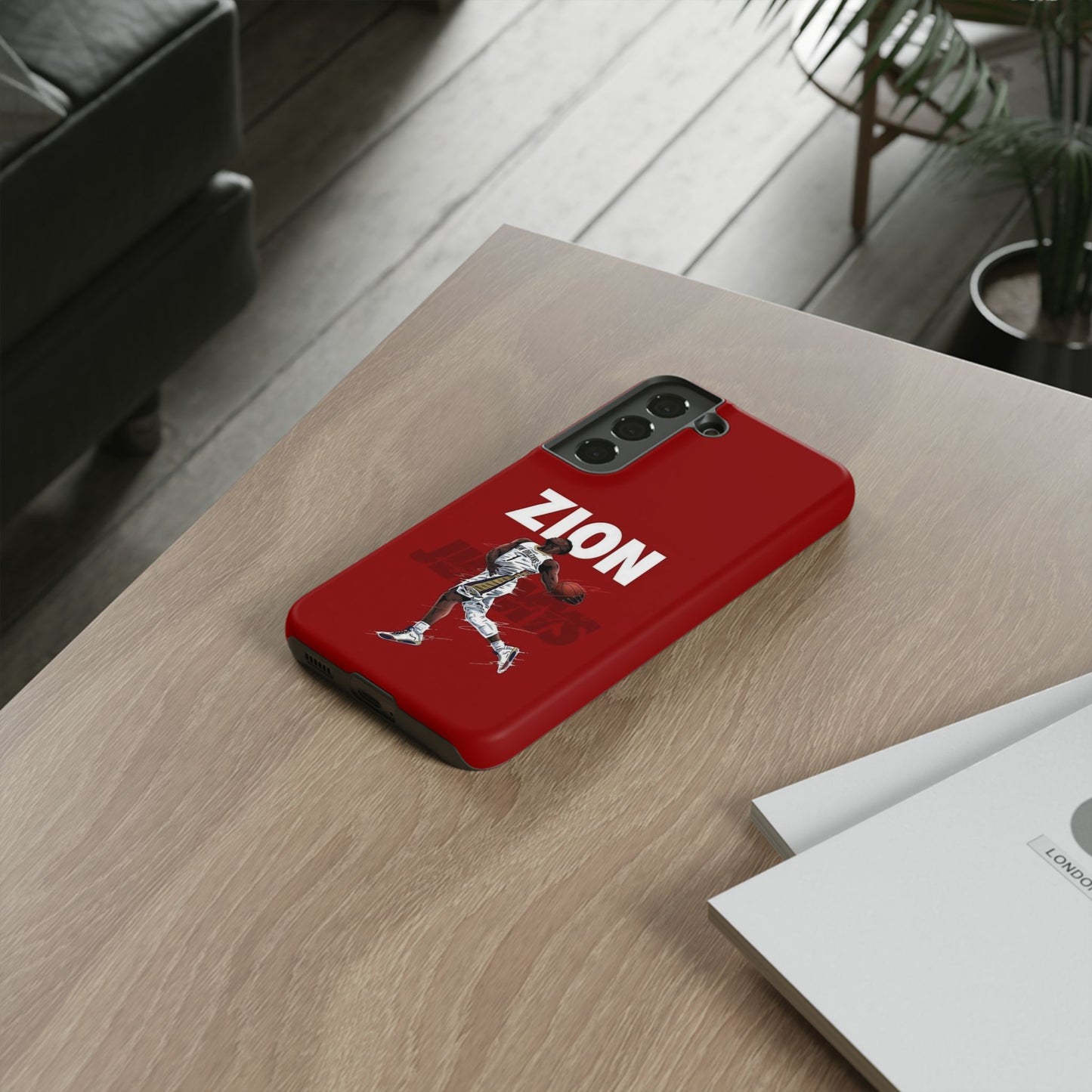 Zion Williamson Power Drive Edition – Rugged Dual-Layer Armor & Slim Fit | Compatible with iPhone 8–16 Pro Max & Samsung S10–S25 Ultra