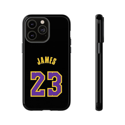 LeBron James King’s Guard Edition – MaxProtect Hybrid Shell, Athletic Profile | iPhone 8–16 Pro Max & Samsung S10–S25 Ultra Compatible