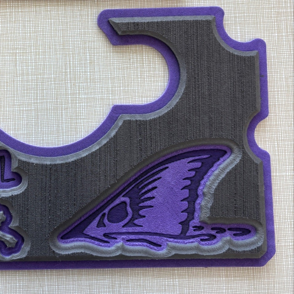 "Red Fish Tail" - Custom Speaker Shell for Turtlebox or Ecoxgear Defender