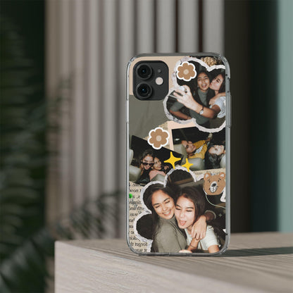 Memories In Retro Templet Custom Printed Clear Cases - covers4phones