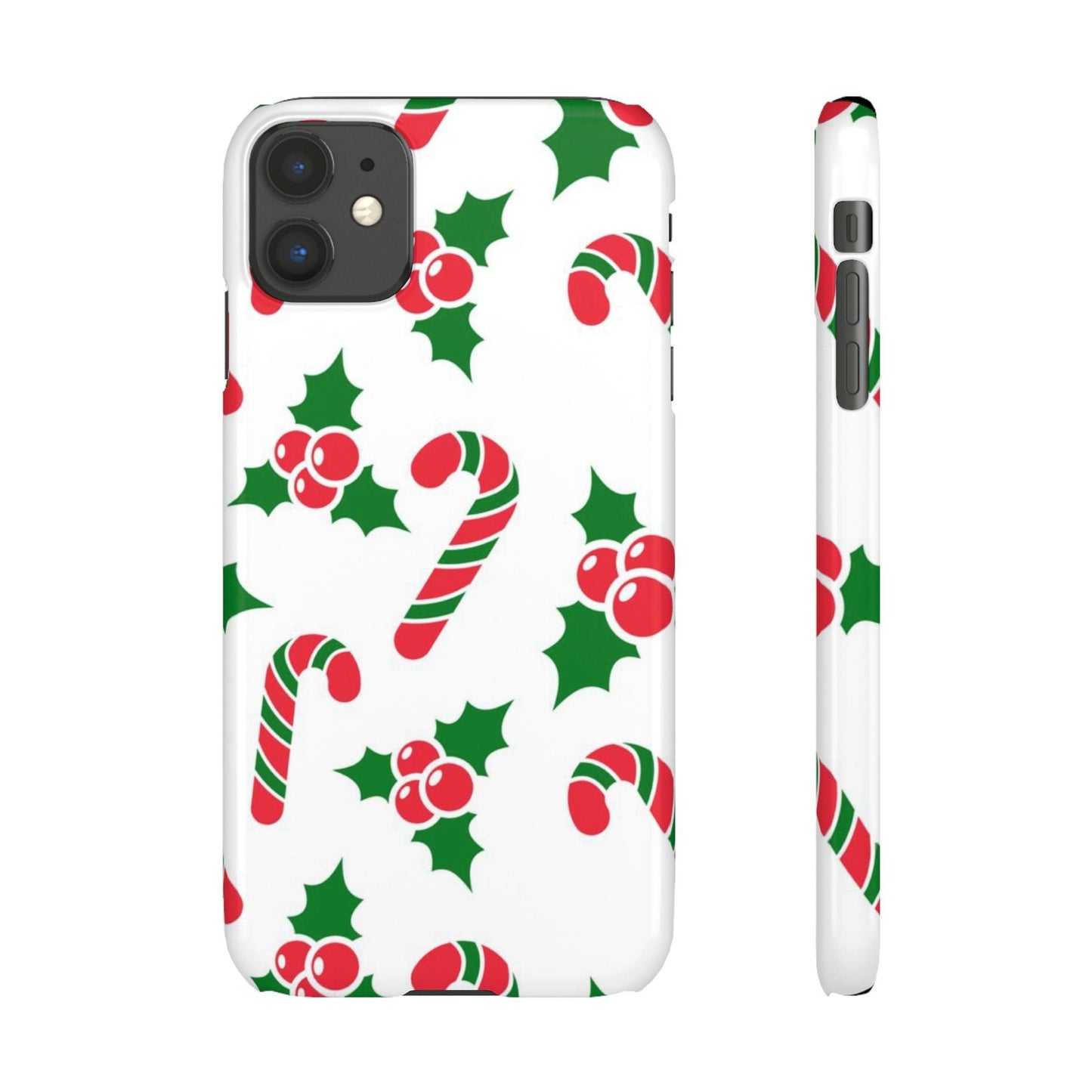 Custom iPhone Tough Phone Case – Christmas Santa Holiday Design, Festive Xmas Protection - covers4phones