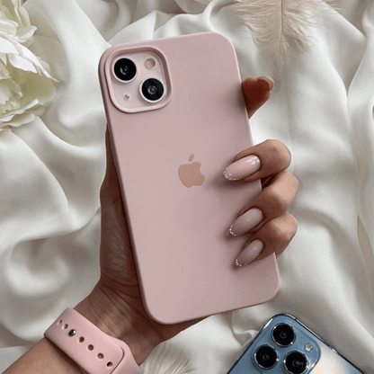 iPhone Silicone Case (Pink Sand)