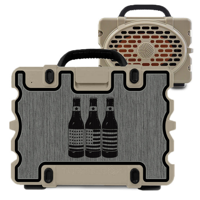 “American Beers” - Custom Speaker Shell for Turtlebox or Ecoxgear Defender