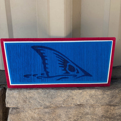 "Red Fish Tail" - Custom Speaker Shell for Turtlebox or Ecoxgear Defender