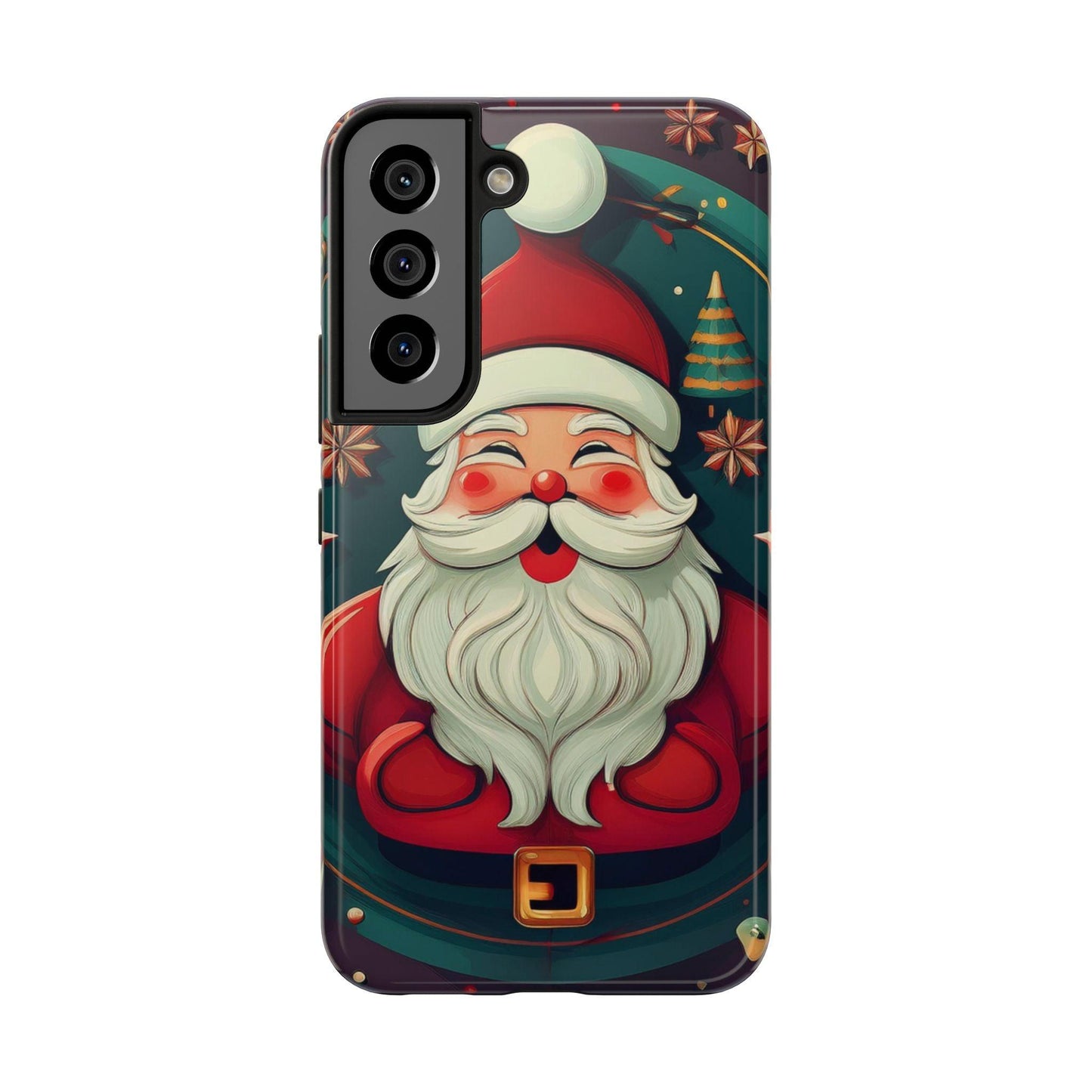Samsung Red Santa Spread Love Tough Phone Case – Durable Protection, Festive Design, Holiday Cheer - covers4phones