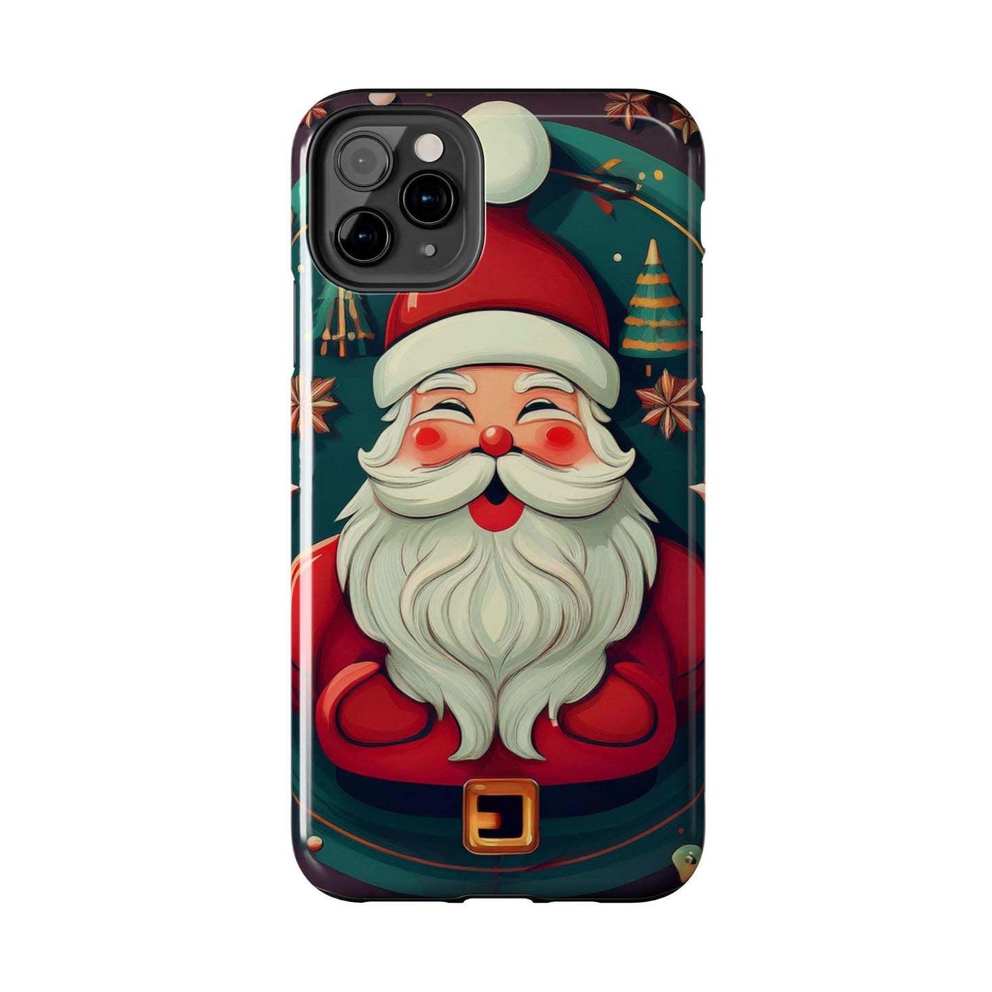Red Santa Spread Love Tough Phone Cases - covers4phones