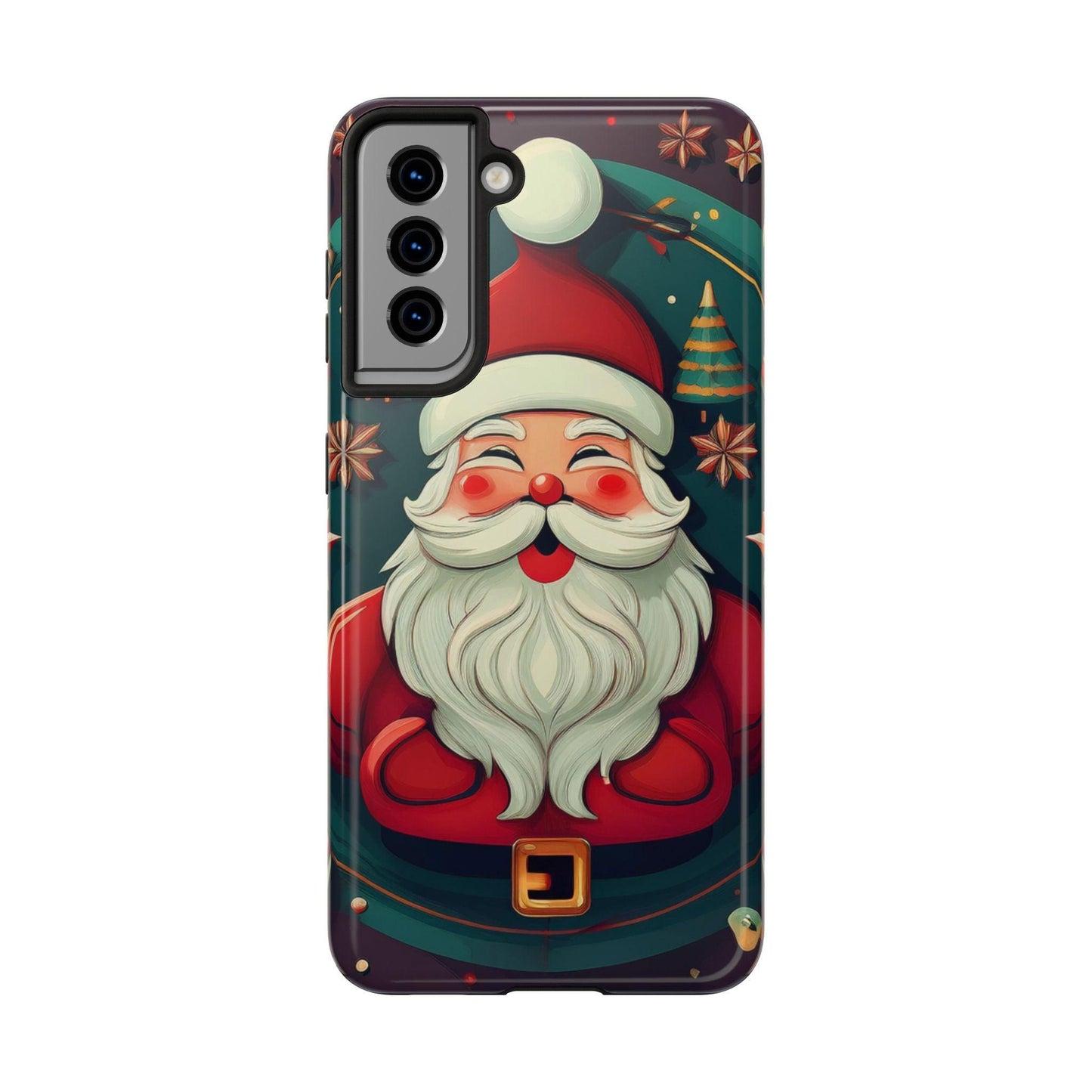 Samsung Red Santa Spread Love Tough Phone Case – Durable Protection, Festive Design, Holiday Cheer - covers4phones