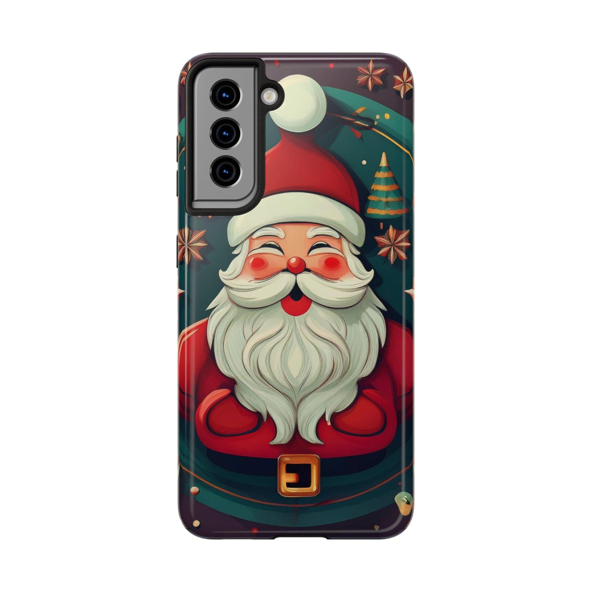 Samsung Red Santa Spread Love Tough Phone Case – Durable Protection, Festive Design, Holiday Cheer - covers4phones