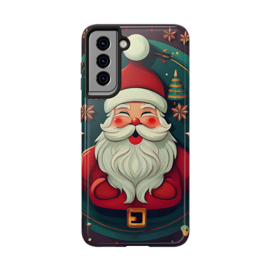 Samsung Red Santa Spread Love Tough Phone Case – Durable Protection, Festive Design, Holiday Cheer - covers4phones
