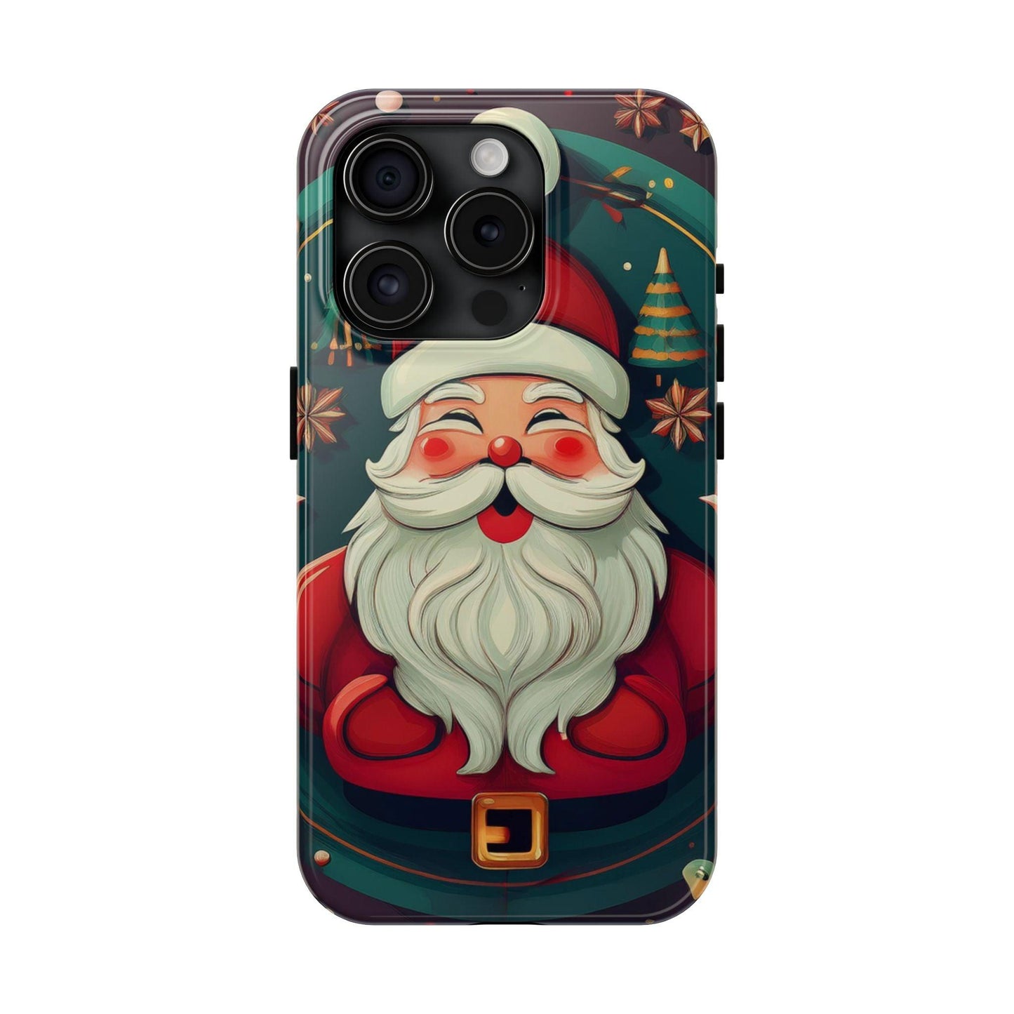 Red Santa Spread Love Tough Phone Cases - covers4phones
