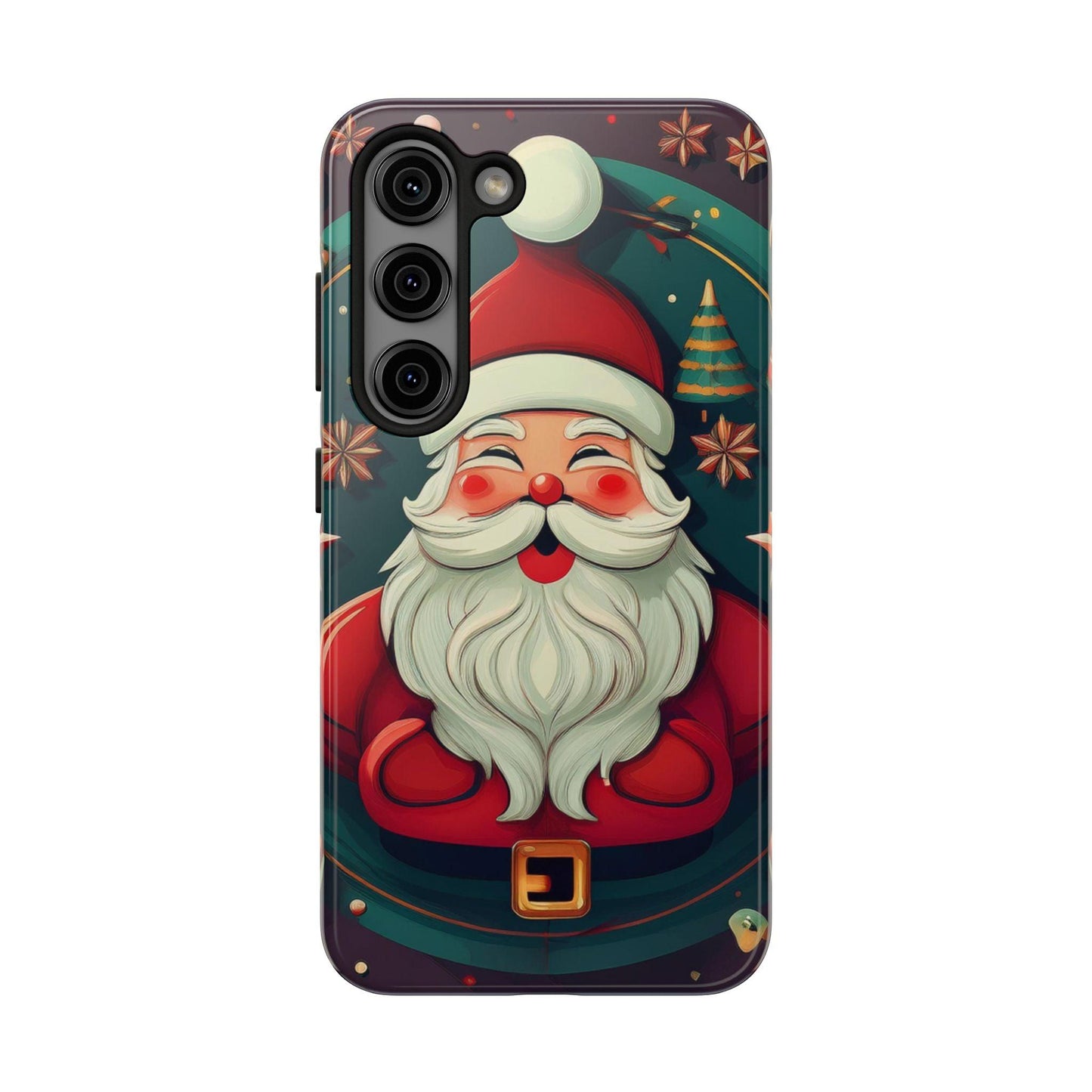 Samsung Red Santa Spread Love Tough Phone Case – Durable Protection, Festive Design, Holiday Cheer - covers4phones