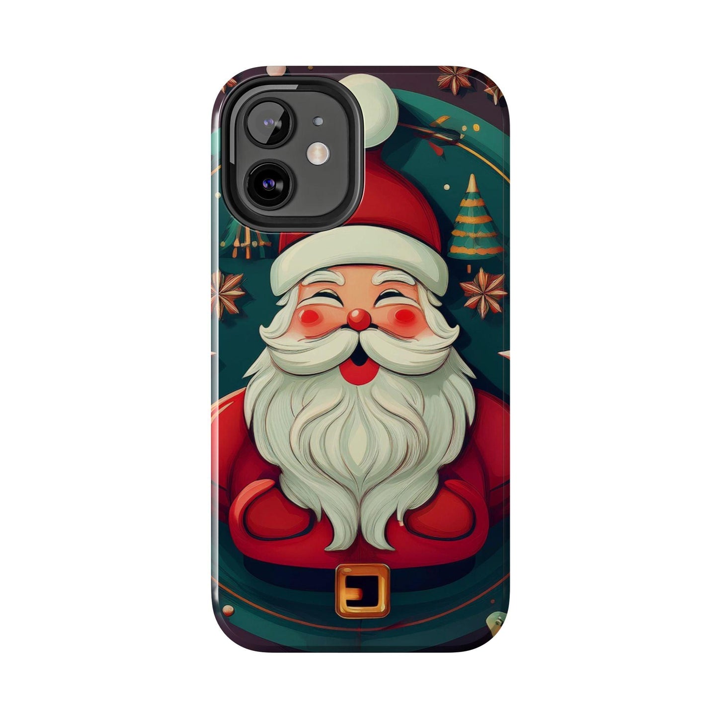Red Santa Spread Love Tough Phone Cases - covers4phones