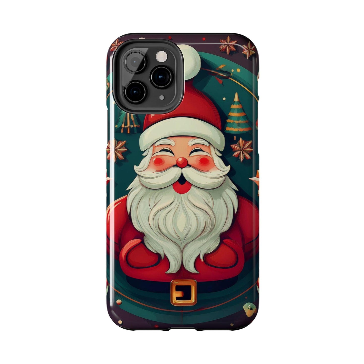 Red Santa Spread Love Tough Phone Cases - covers4phones