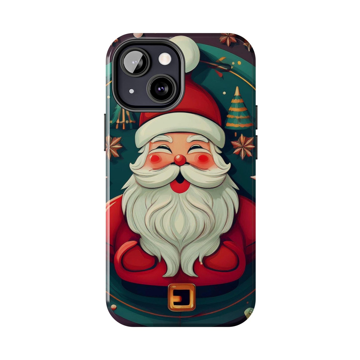Red Santa Spread Love Tough Phone Cases - covers4phones