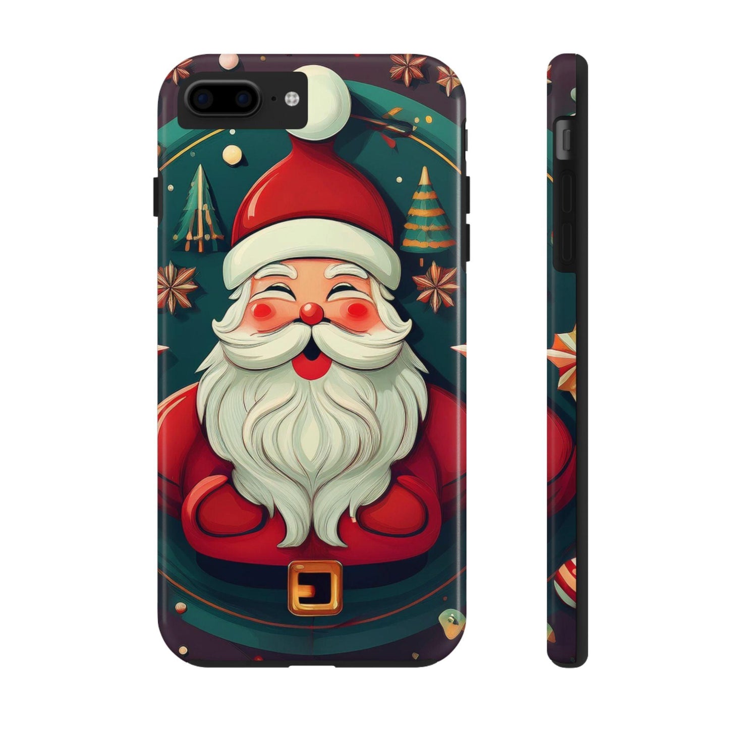Red Santa Spread Love Tough Phone Cases - covers4phones