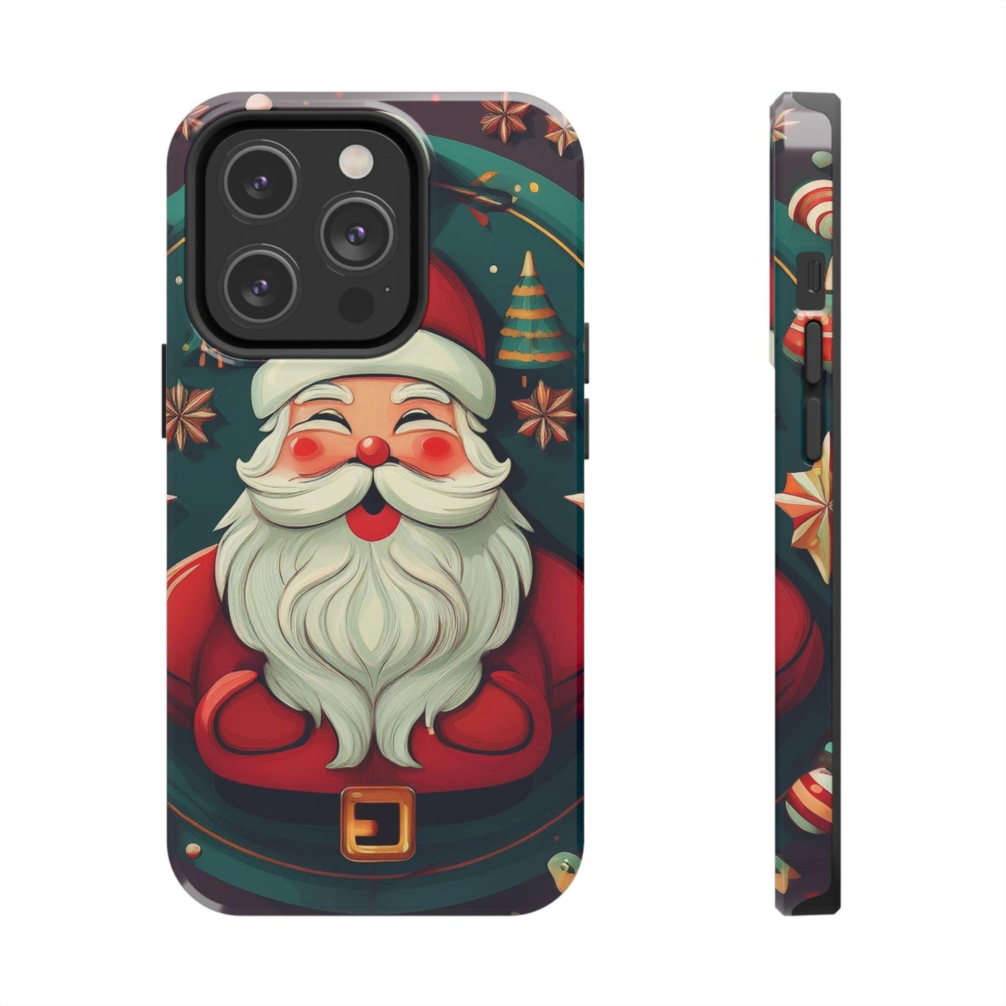 Red Santa Spread Love Tough Phone Cases - covers4phones