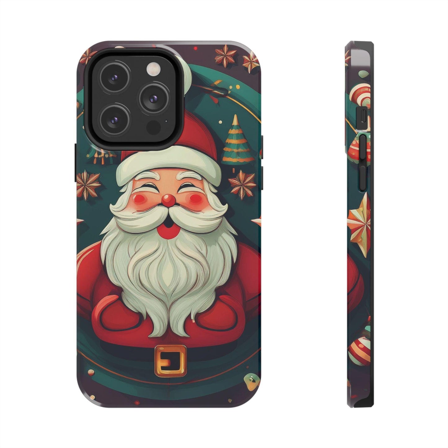 Red Santa Spread Love Tough Phone Cases - covers4phones