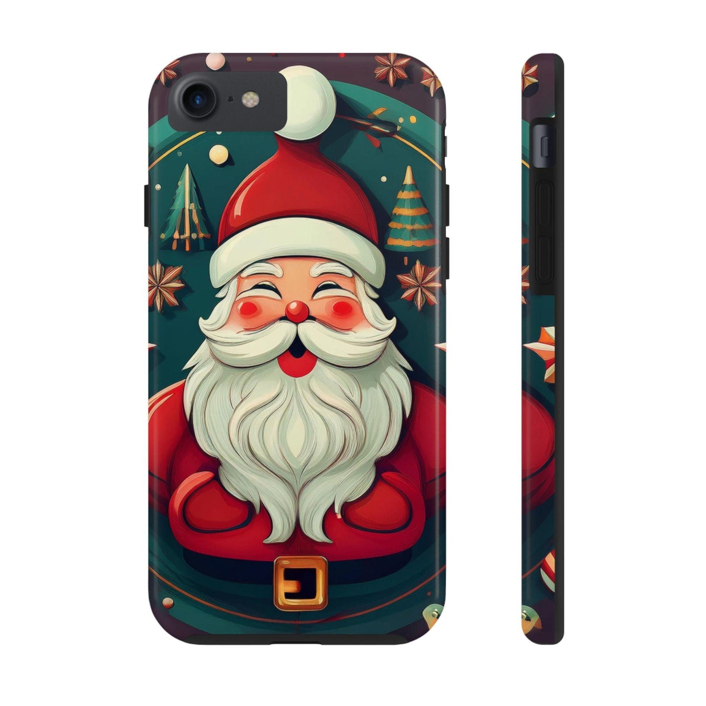Red Santa Spread Love Tough Phone Cases - covers4phones