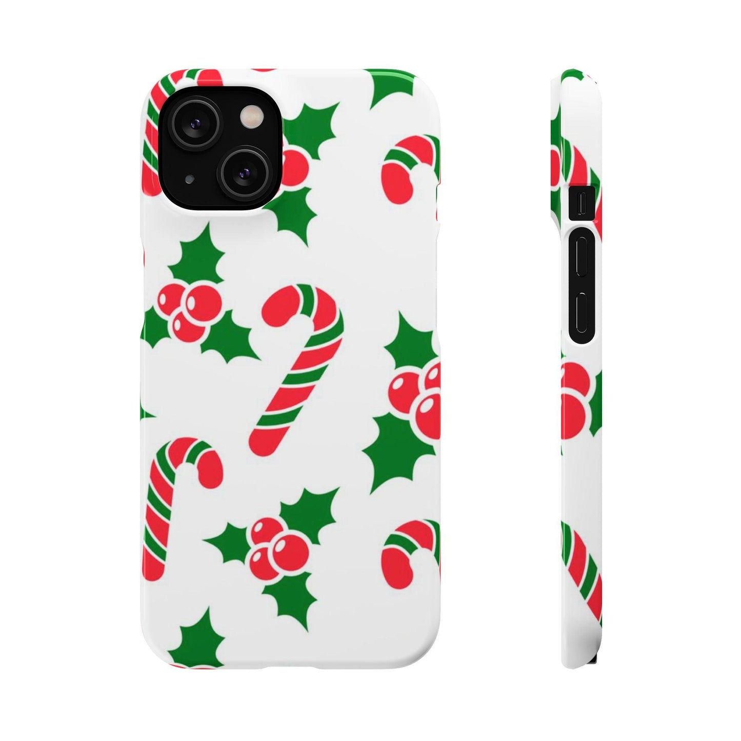 Custom iPhone Tough Phone Case – Christmas Santa Holiday Design, Festive Xmas Protection - covers4phones