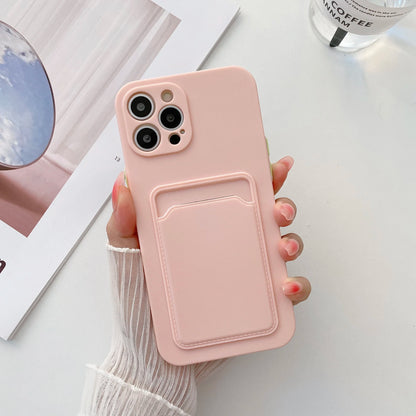 LVOEST Phone Case For iphone 11 12 13 pro max XR x xs max 7 8 plus se 2020 12 mini 14 15 Soft Silicone Wallet Card Holder cover