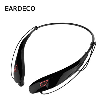 EARDECO Large Battery Bluetooth Headphone Handsfree Sport Wireless Headphones Neckband Earphones Bass Headset with Mic Stereo
