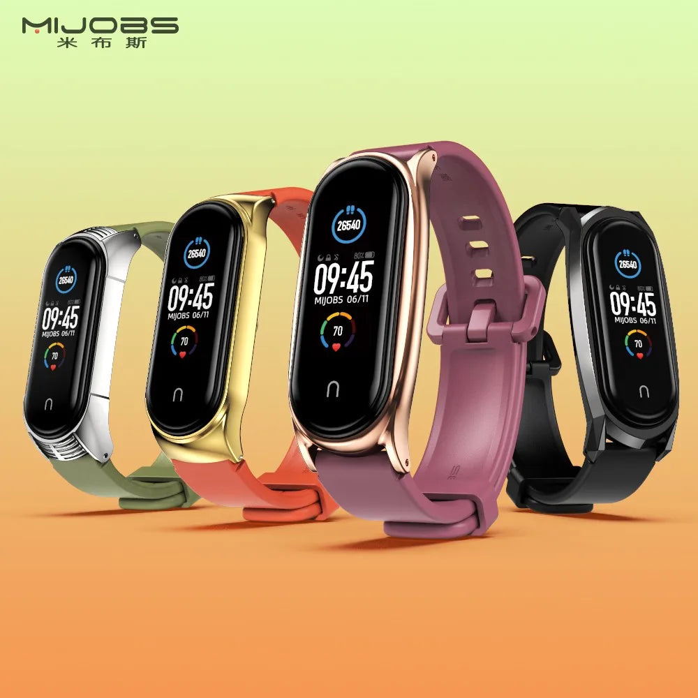 Strap For Xiaomi Mi Band 10 9 8 7 6 5 4 3 Silicone Wristband Bracelet Replacement For Xiaomi Band 8 MiBand 7 6 5 4 3 Wrist Strap