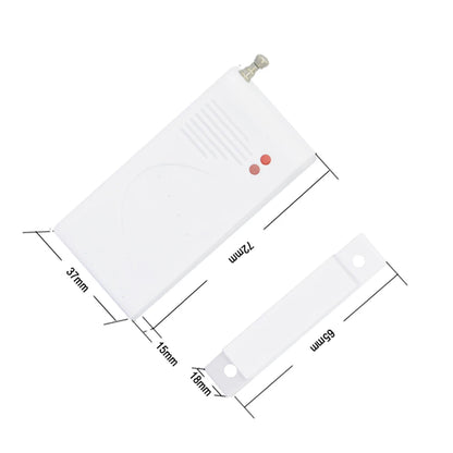 Wofea Wireless Window Door Sensor Magnetic Contact Detector Use For Home Alarm System 433MHZ  1527